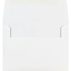 JAM Paper A6 Invitation Envelopes, 4.75 x 6.5, White, 50/Pack (31820I)* Security Tinted