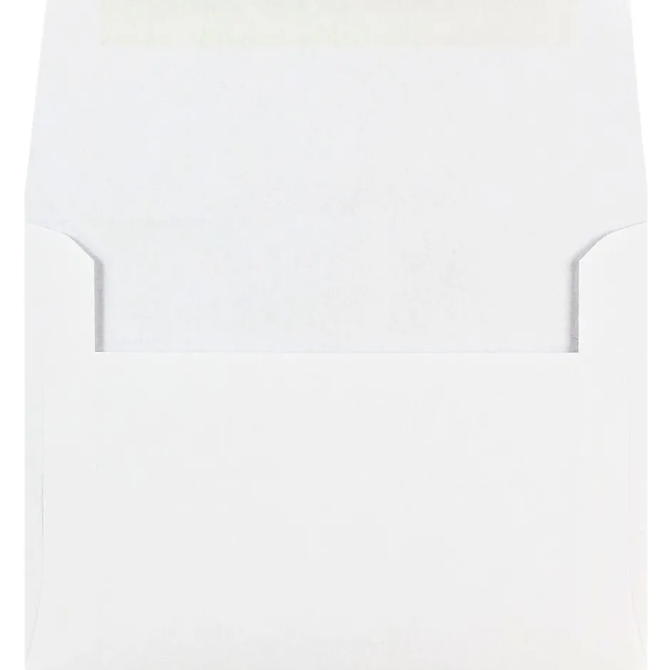 JAM Paper A6 Invitation Envelope, 4 3/4" x 6 1/2", White, 250/Box (31820H)* Business