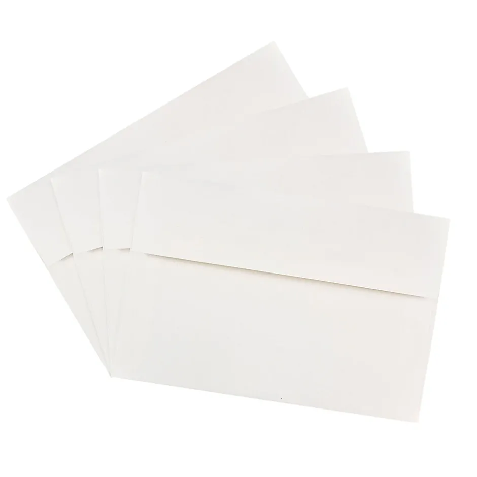 JAM Paper A8 Invitation Envelopes, 5.5 x 8.125, White, 50/Pack (4023981I)* Business