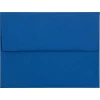 JAM Paper A2 Invitation Envelope 4 3/8" x 5 3/4", Presidential Blue, 25/Pack (563913396)* Business