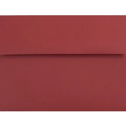 JAM Paper A7 Invitation Envelopes, 5.25 x 7.25, Dark Red, 25/Pack (31511307)* Business