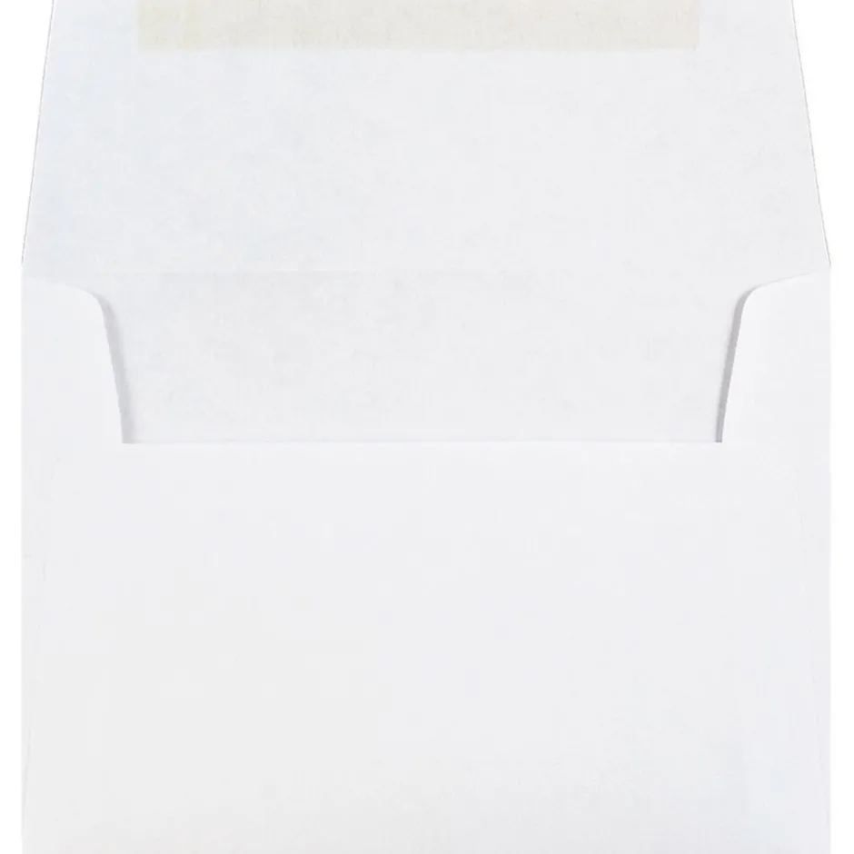 JAM Paper A2 Invitation Envelopes, 4.375 x 5.75, White, 25/Pack (MOOP6250LD)* Business
