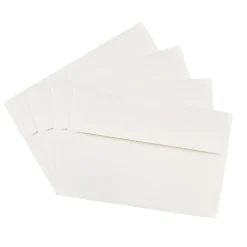 JAM Paper A8 Invitation Envelopes, 5.5 x 8.125, White, 25/Pack (4023981)* Security Tinted