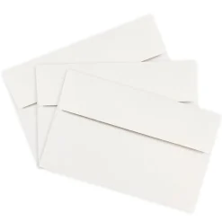 JAM Paper A10 Invitation Envelopes, 6 x 9.5, White, 25/Pack (12039)* Business