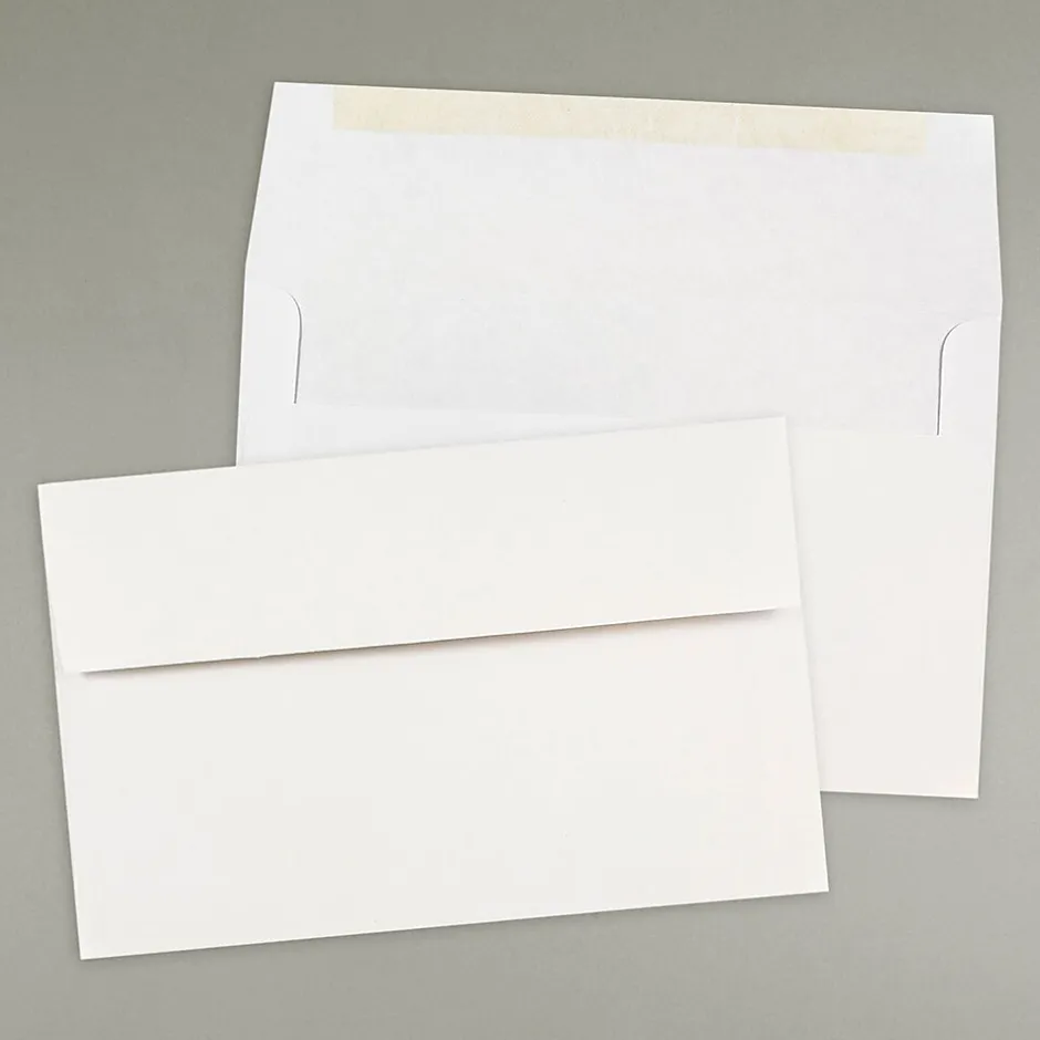 JAM Paper A10 Invitation Envelopes, 6 x 9.5, White, 25/Pack (12039)* Business