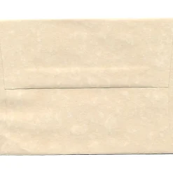 JAM Paper A2 Parchment Invitation Envelopes, 4.375 x 5.75, Natural Recycled, 50/Pack (34777I)* Business