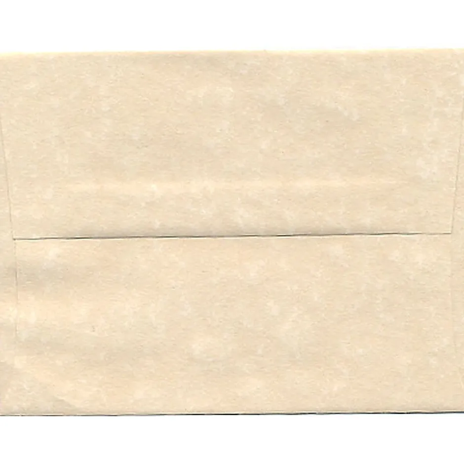 JAM Paper A2 Parchment Invitation Envelopes, 4.375 x 5.75, Natural Recycled, 50/Pack (34777I)* Business