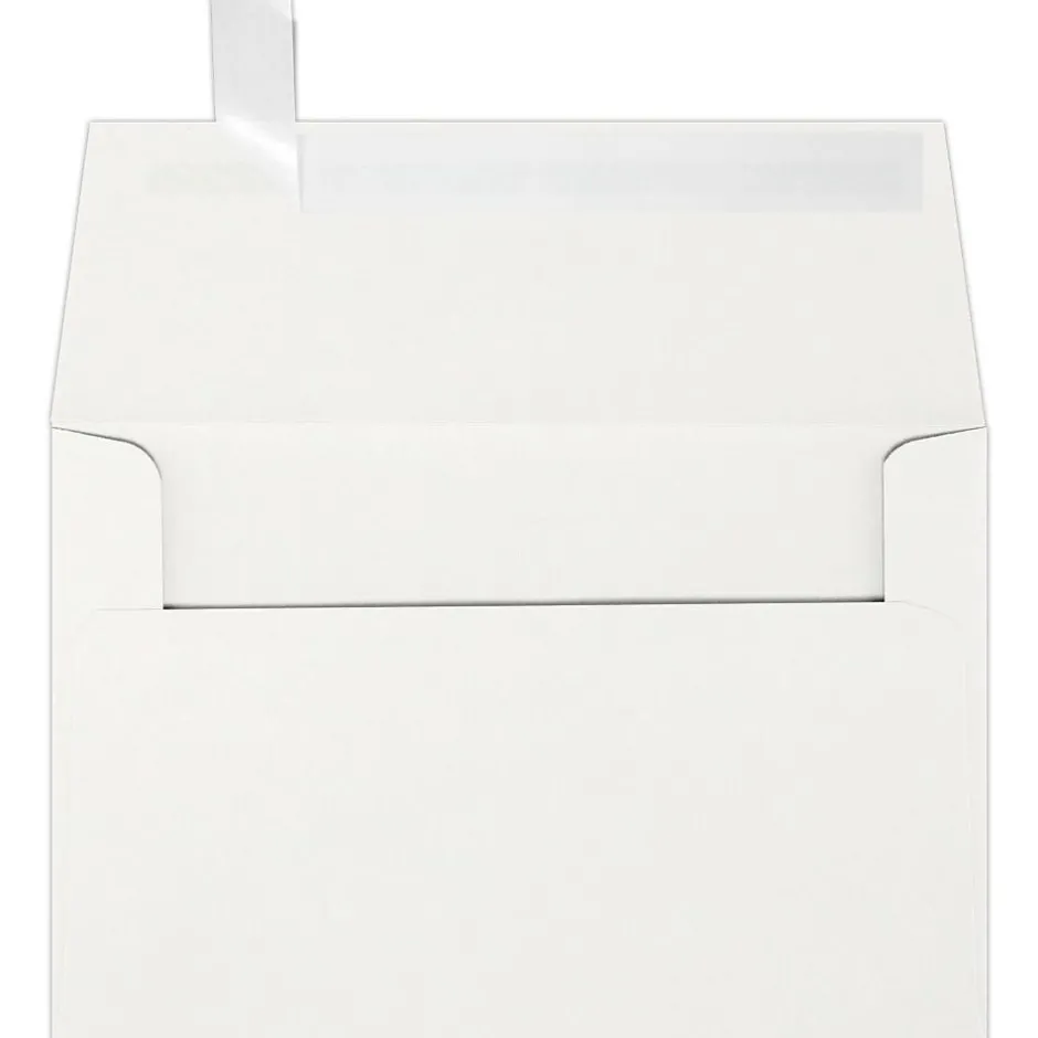 JAM Paper A4 Self Seal Booklet Envelope 4 1/4" x 6 1/4", Natural White, 50/Pack (4872-SN-50)* Business