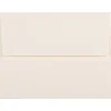JAM Paper A2 Strathmore Invitation Envelopes, 4.375 x 5.75, Natural White Linen, 50/Pack (99761I)* Business
