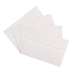 JAM Paper A9 Strathmore Invitation Envelopes, 5.75 x 8.75, Bright White Wove, 25/Pack (31911140)* Business