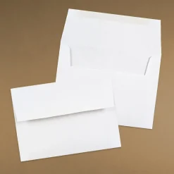 JAM Paper 4Bar A1 Invitation Envelopes, 3.625 x 5.125, White, 50/Pack (47385H)* Business