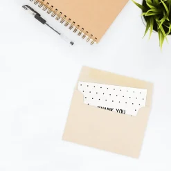 JAM Paper 4Bar A1 Parchment Invitation Envelopes, 3.625 x 5.125, Natural Recycled, 25/Pack (900795107)* Business