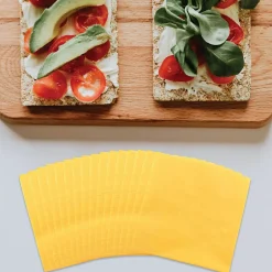 Napkins<JAM Paper Beverage Napkin, 2-ply, Yellow, 50 Napkins/Pack (255621944)