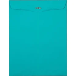 JAM Paper Clasp Catalog Envelope 10" x 13", Sea Blue, 50/Pack (900766073I)* Catalog