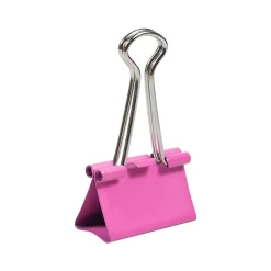 JAM Paper Colored Binder Clips, Medium, 5/8