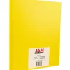 Clearance Extra Heavyweight 130 lb. Cardstock Paper, 8.5" x 11", Yellow, 25 Sheets/Pack (295931633) Card Stock