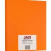 Clearance Extra Heavyweight 130 lb. Cardstock Paper, 8.5" x 11", Mandarin Orange, 25 Sheets/Pack (295831634) Card Stock