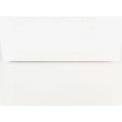JAM Paper Gummed A7 Invitation Envelopes, 5 1/4" x 7 1/4", White, 50/Pack (73767I)* Business