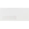 JAM Paper Gummed Window #10 Business Envelopes, 4 1/8" x 9 1/2", Smooth White, 500/Box (1633173C)* Window