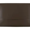 JAM Paper Leather Portfolio Case with Snap Closure, Brown, 12/Carton (2233317451B)