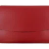 JAM Paper Leather Portfolio Case with Snap Closure, Red, 12/Carton (2233317453B)