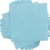 Napkins<JAM Paper Lunch Napkin, 2-ply, Sea Blue, 50 Napkins/Pack (6255620712)