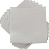 Napkins<JAM Paper Lunch Napkin, 2-ply, Silver, 50 Napkins/Pack (255628827)