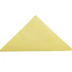 Napkins<JAM Paper Lunch Napkin, 2-ply, Light Yellow, 50 Napkins/Pack (62556207LYE)