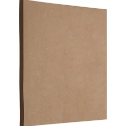 Best Matte 60 lb. Cardstock Paper, 8.5" x 11", Brown Kraft, 50 Sheets/Pack (LEKR120606) Card Stock