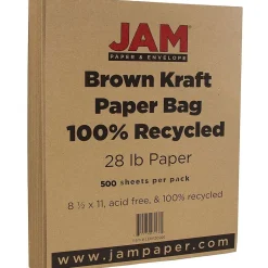 Outlet Matte 8.5" x 11" Multipurpose Paper, 28 lbs., Paper, Brown Kraft, 500 Sheets/Ream (LEKR36926B) Multipurpose Paper