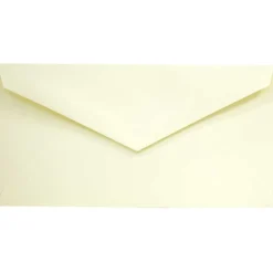 JAM Paper Monarch Open End #7 Invitation Envelope, 3 7/8" x 7 1/2", Ivory, 50/Pack (3197718I)* Business