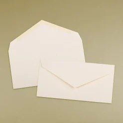 JAM Paper Monarch Strathmore Invitation Envelopes, 3.875 x 7.5, Natural White Wove, 25/Pack (3197090)* Business