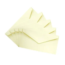 JAM Paper Monarch Strathmore Invitation Envelopes, 3.875 x 7.5, Ivory Wove, 25/Pack (3197718)* Business