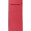 JAM Paper Open End #10 Currency Envelope, 4 1/8" x 9 1/2", Red, 50/Pack (25048I)* Business