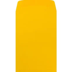 JAM Paper Open End Catalog Envelope, 6" x 9", Yellow, 100/Pack (212815443F)* Catalog