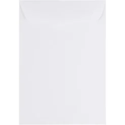 JAM Paper Open End Catalog Envelope, 7" x 10", White, 1000/Carton (01623194B)* Catalog
