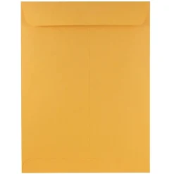 JAM Paper Open End Nonstandard Kraft Catalog Envelope, 9" x 12", Brown Kraft, 100/Pack (4132)* Catalog