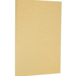 Sale Parchment 65 lb. Cardstock Paper, 8.5" x 14", Antique Gold Yellow, 50 Sheets/Pack (17128864) Card Stock