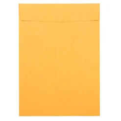JAM Paper Peel & Seal Kraft Open End Catalog Envelope, 6 1/2