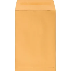 JAM Paper Peel and Seal Kraft Open End Catalog Envelope, 6