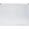 JAM Paper Plastic Envelopes with Zip Closure, Letter Size, Clear, 12/Pack (218Z1CL)* Business