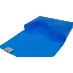 JAM Paper Plastic Portfolio Case with Buckle Closure, Dark Blue (32932769)