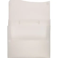 JAM Paper Plastic Portfolio Case with Hook & Loop Closure, Clear (34834475)