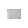 JAM Paper Plastic Portfolio Case with Hook & Loop Closure, Clear (2024 009)