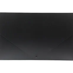 JAM Paper Plastic Portfolio Case with Snap Closure, Black (2254027)