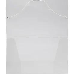 JAM Paper Plastic Portfolio Case with Elastic Closure, Clear (332537)