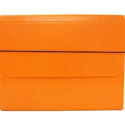 JAM Paper Portfolio Case with Elastic Closure, Orange (2154512317)