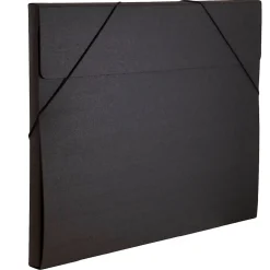 JAM Paper Portfolio Case with Elastic Closure, Black (6103 202)