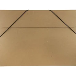 JAM Paper Portfolio Case with Elastic Closure, Natural Brown (6102 201)