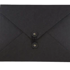 JAM Paper Portfolio Case with Drawstring Closure, Black (2011 202)